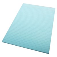 Quill Lined Writing Pads Blue A4 70 Leaf 10 Pack