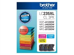 Brother LC235XL Ink Cartridge Tricolour Pack