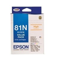 Epson 81N C13T111792 High Yield Ink Cartridge Value Pack