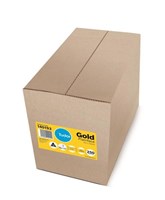 Tudor Envelope Zip Seal 355x150mm Gold 250 Box