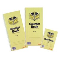 Spirax 544 Counter Book Cash Ruled 10 per Pack