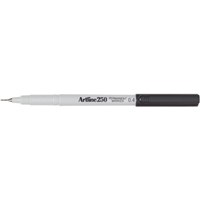 Artline 250 Permanent Marker Fine Black 12 per Box