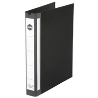Marbig Ring Binder Deluxe A4 2D Ring 25mm Black 6 per Box