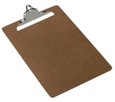 Marbig Masonite Clipboard with Large Clip Foolscap 6 per Pack