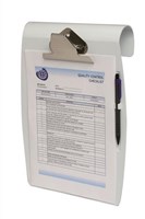 Marbig Clipboard Hang It A4 White 6 per Pack