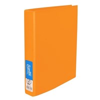 Bantex Binder A4 2D Ring 25mm Mango 12 per Box