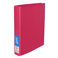 Bantex Binder A4 2D Ring 25mm Grape 12 per Box