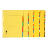 Marbig Dividers A to Z Tab Manilla A4 Brights