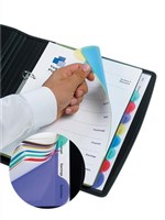 Marbig Dividers Professional 10 Tab View A4 Assorted