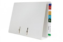 Avery Lateral Binders Super Weight Foolscap White 5 Box
