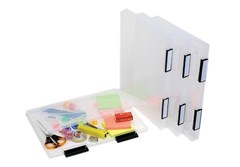 Marbig Plastic File Case A4 Clear