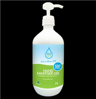 CleanLIFE Hand Sanitiser Gel 75 IPA Pump Bottle 1L Each