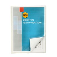 Marbig Flic File 20 Pocket A4 Clear