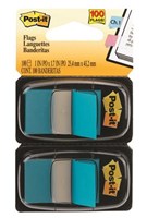 Post It Flags 680BB2 Bright Blue 2 Pack