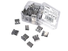 Carl Mori Clip MC55 Large Chrome Silver 12 Box