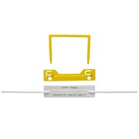 Avery File Fastener Tubeclip Yellow 100 Pack