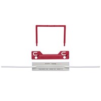 Avery File Fastener Tubeclip Red 100 Pack
