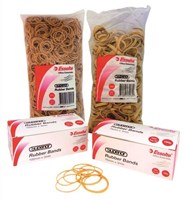 Esselte Rubber Bands 500g Size 64 Natural Bag