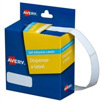 Avery Self Adhesive Label Rectangle 13x36mm White 700 Box