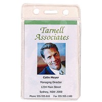 Rexel ID Pouch Soft Portrait 62104mm Pack 10