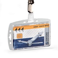 Durable Pass Holder 85x54mm Single 25 Box