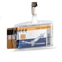 Durable Pass Holder 85x54mm Duo 25 Box