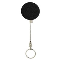 Rexel Key Holder Retractable Steel Cable Black