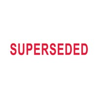 Shiny Stamp SEN1972 Pre Inked Superseded Red