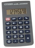 Citizen LC310 8 Digit Pocket Calculator Black