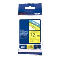 Brother TZe631 Labelling Tape 12mm Black on Yellow