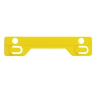Avery Tubeclip Compressor Bar Yellow 25 Pack