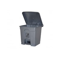 Cleanlink Pedal Bin Plastic 68L Grey