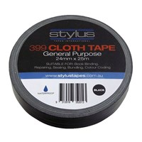Stylus 352 Cloth Tape 72mmx25m Black