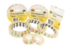 Marbig 87250 Office Tape Clear 12mmx33m Roll 12 per Pack