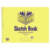 Spirax 579B Sketch Book 48 Page Each 10 per Pack