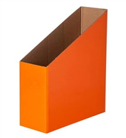 Visionchart Magazine Box Pack Of 5  Orange