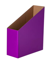 Visionchart Magazine Box Pack Of 5  Purple