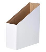 Visionchart Magazine Box Pack Of 5  White