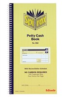 Spirax 552 Petty Cash Duplicate Book 10 per Pack