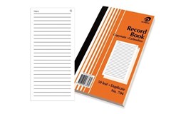 Olympic 704 Duplicate Record Book Orange 5 per Pack