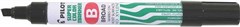 Pilot Sca B Chisel Point Marker Black 12 Box
