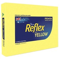 Reflex Tint Copy Paper A3 80gsm Yellow Ream 3 per Box