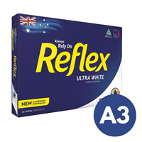 Reflex Copy Paper A3 80gsm White Ream 400 per Pallet