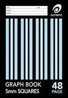 Olympic Graph Book A4 5mm 48 Page 20 per Pack