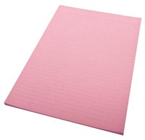 Quill Lined Writing Pads A4 Pink 10 Pack