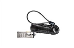 KENSINGTON LAPTOP LOCK COILED CABLE COMBINATION