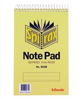 Spirax 563B Reporters Note Book To Open 300 Pages 10 per Pack