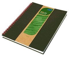 Tudor Note Book Recycled 8mm Ruled A4 200 Page 5 per Pack