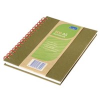 Tudor Note Book Recycled 8mm Ruled A5 200 Page 10 per Pack