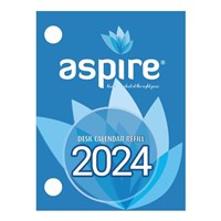 Aspire Calendar Refill 2 Hole Side Open